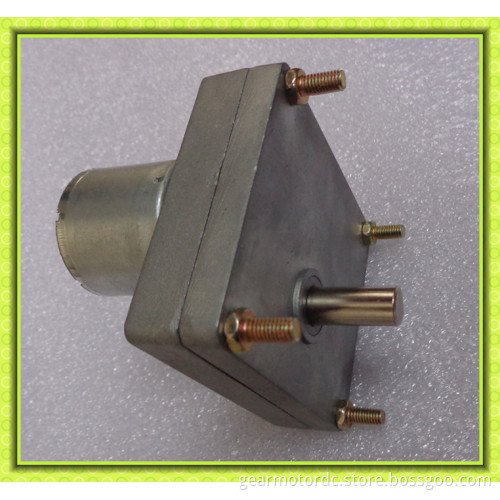 WT76VF55 heavy duty flat gearbox diameter 8mm shaft electric motor gearbox dc 24v 12v